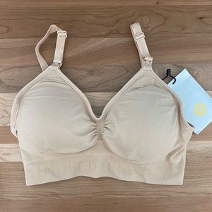 Kindred Braverly Full Sling Contour Sublime Bra Small Beige NWT